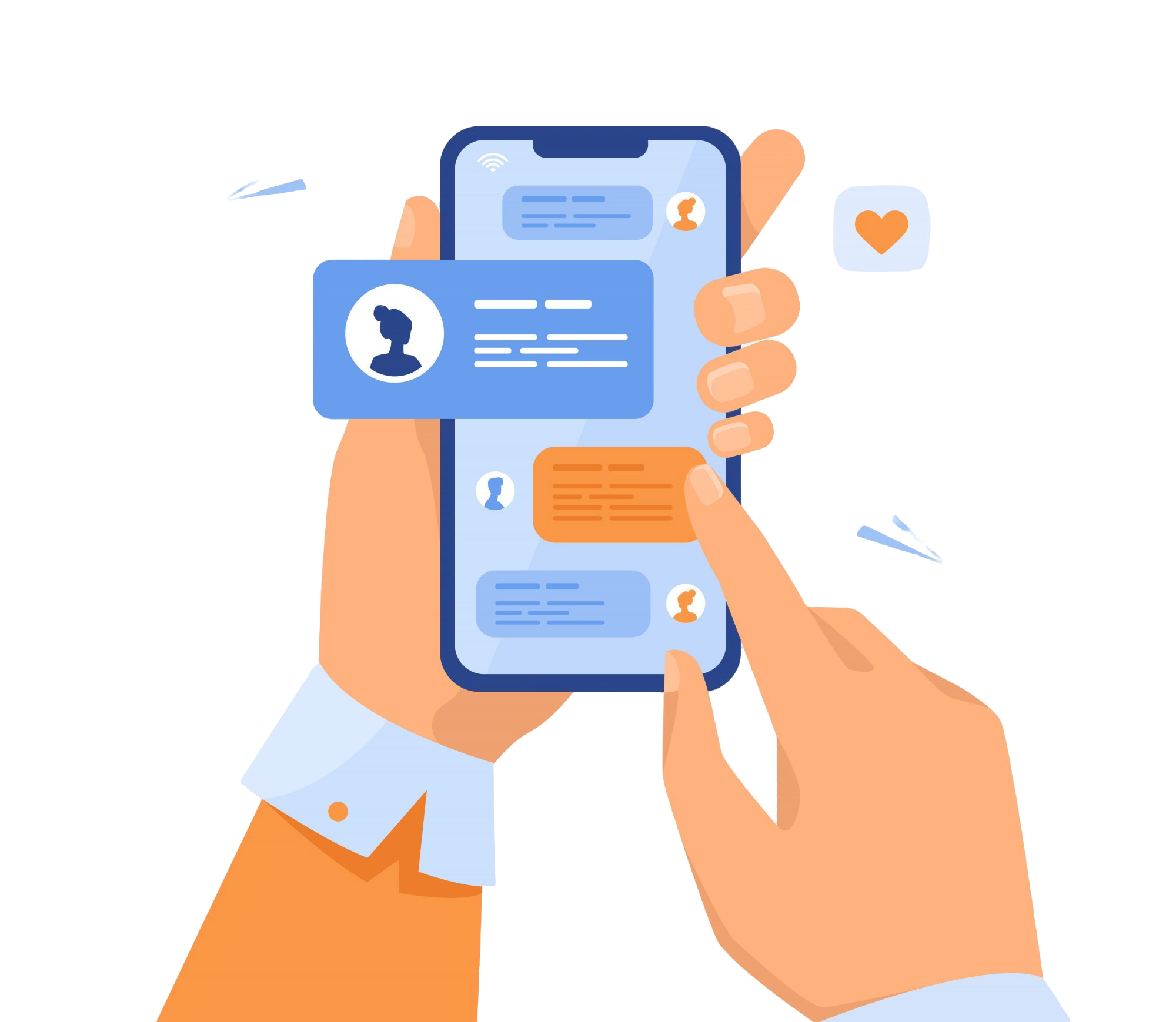 human-hand-holding-mobile-phone-with-text-messages